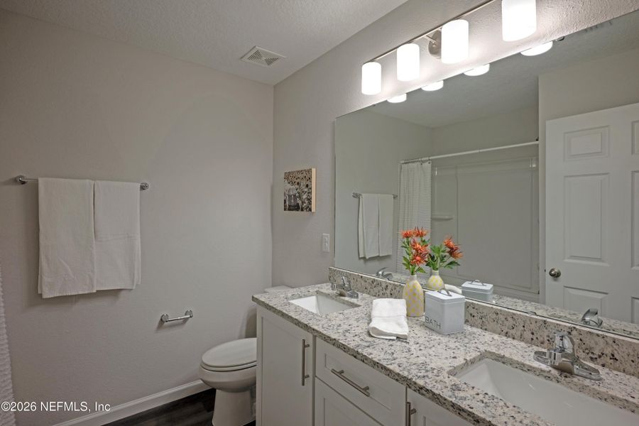 Furnished interior view inside a new home in , Jacksonville (Image 29).