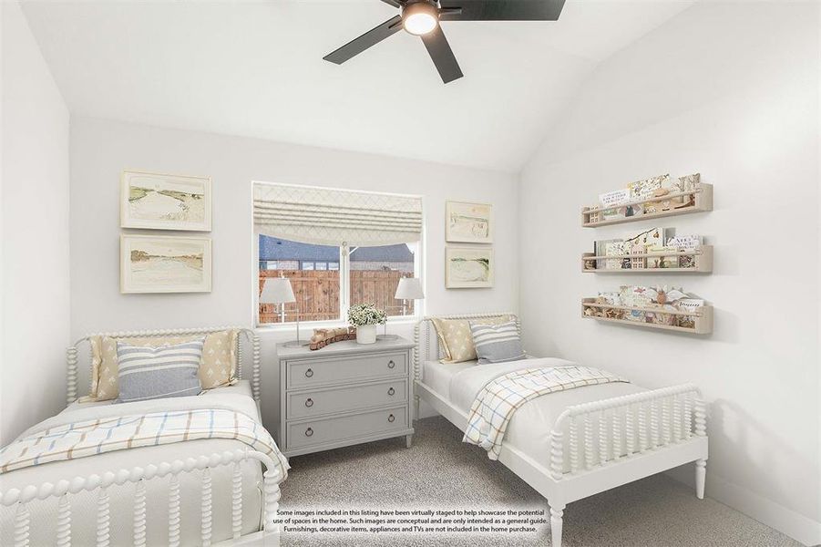 Furnished interior view inside a new home in Maplewood, Glenn Heights (Image 13).