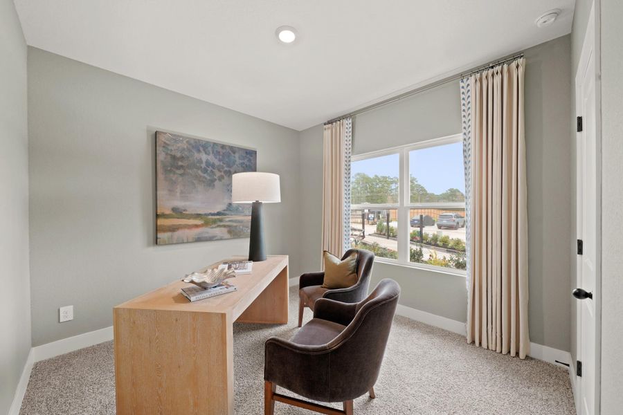 Furnished interior view inside a new home in Medina, Dayton (Image 20).
