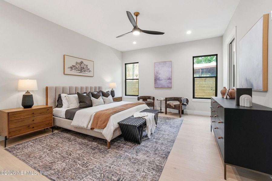 Furnished interior view inside a new home in , Atlantic Beach (Image 16).
