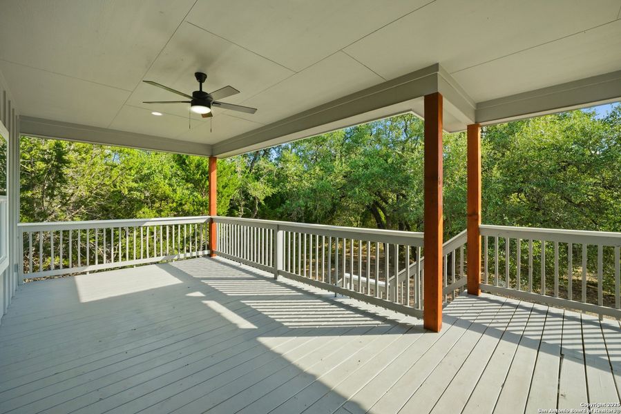 Exterior details and patio area of a home in , Lakehills (Image 4). Exterior details and patio area of a home in , Lakehills (Image 4).