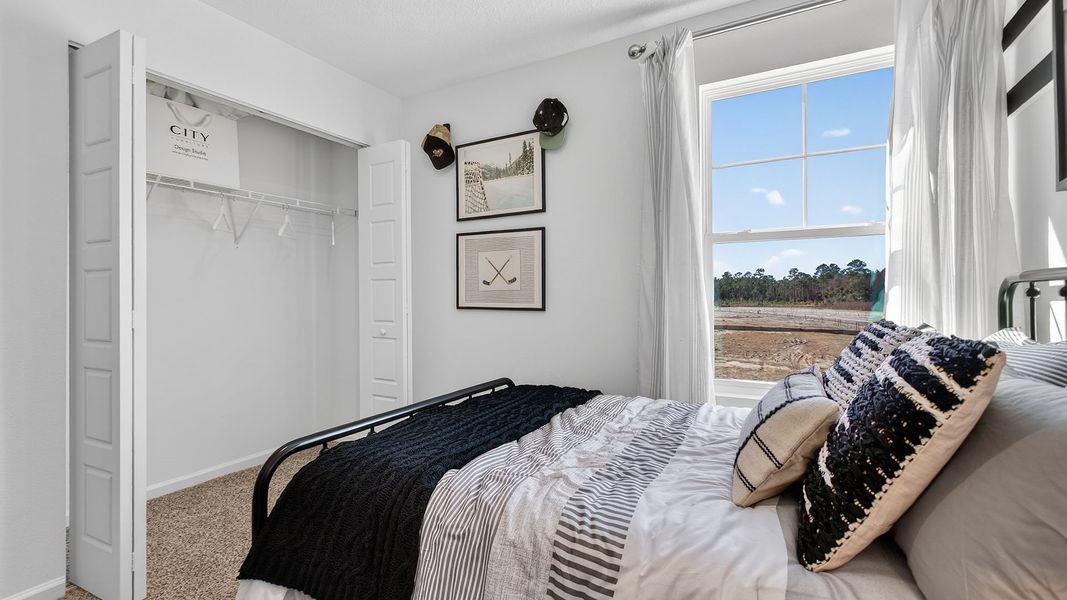 Representative furnished interior of a home built from the Baxter by D.R. Horton in Liberty Cove, Yulee (Image 19).