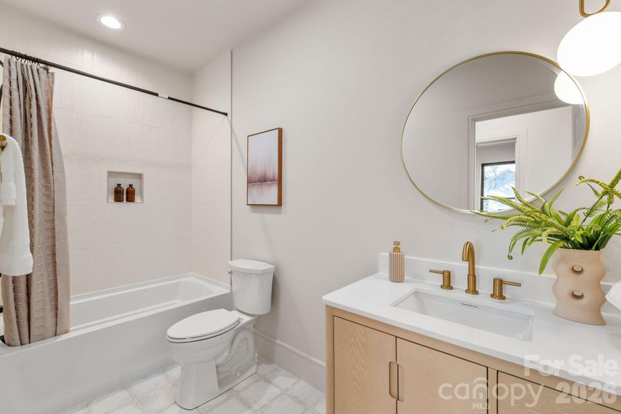 Furnished interior view inside a new home in , Charlotte (Image 34). Furnished interior view inside a new home in , Charlotte (Image 34).