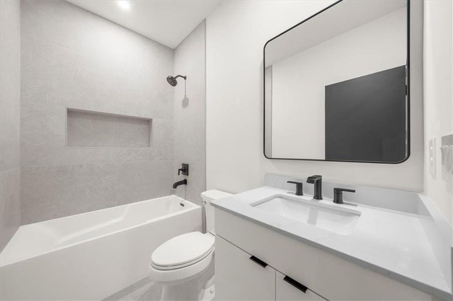 Furnished interior view inside a new home in , Atlanta (Image 19). Furnished interior view inside a new home in , Atlanta (Image 19).