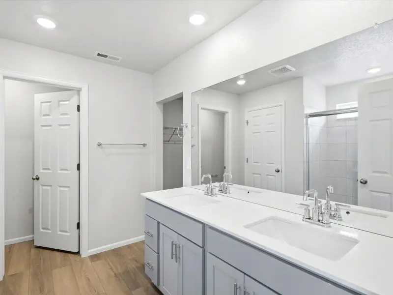 Furnished interior view inside a new home in Paint Brush Hills, Peyton (Image 7). Furnished interior view inside a new home in Paint Brush Hills, Peyton (Image 7).