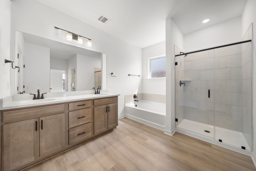 Furnished interior view inside a new home in Emberly 55, Beasley (Image 9). Furnished interior view inside a new home in Emberly 55, Beasley (Image 9).