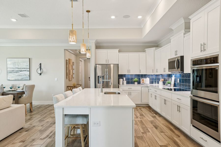Representative furnished interior of a home built from the Atlantis by Maronda Homes in The Vue, Satellite Beach (Image 9).