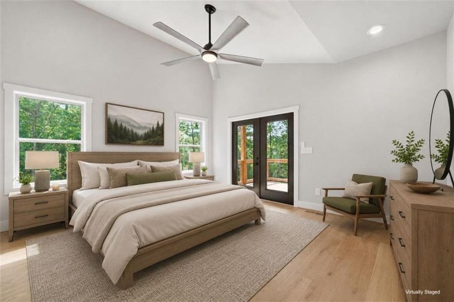 Furnished interior view inside a new home in , Ellijay (Image 13). Furnished interior view inside a new home in , Ellijay (Image 13).
