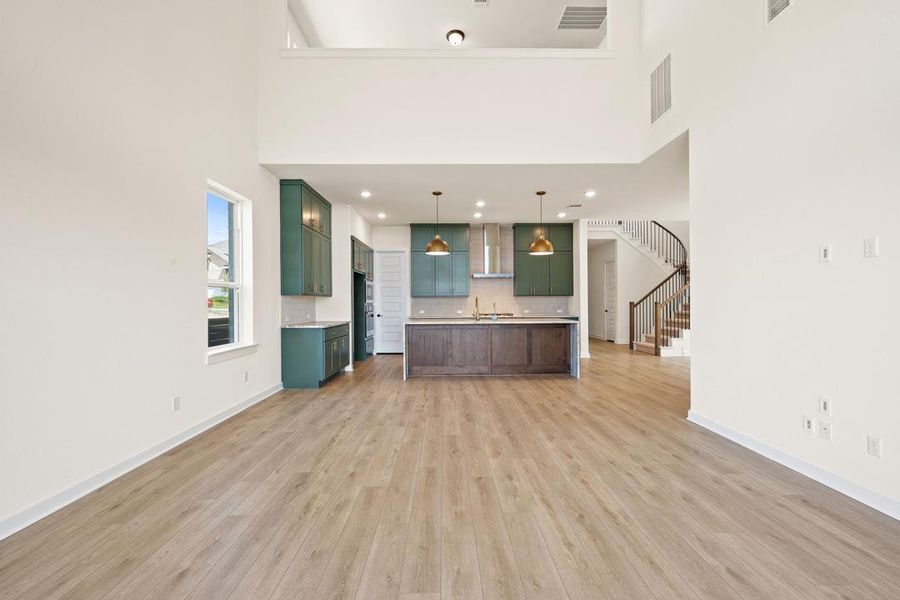 Spacious, unfurnished interior of a new home in Wolf Ranch, Georgetown (Image 30). Spacious, unfurnished interior of a new home in Wolf Ranch, Georgetown (Image 30).