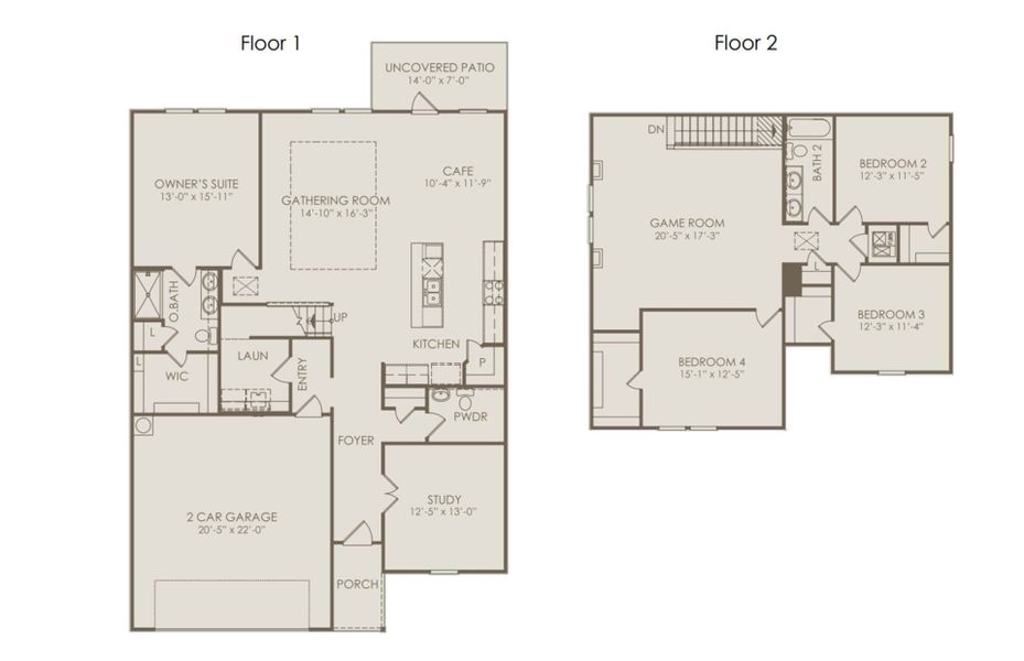 The Stockdale Floor Plan