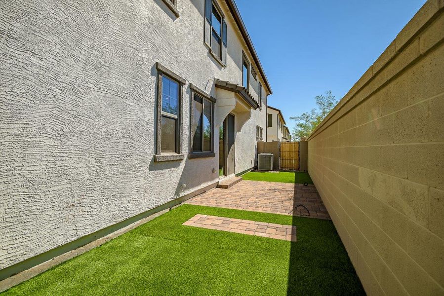 Exterior details and patio area of a home in Ironwood Villages at North Creek, Queen Creek (Image 28). Exterior details and patio area of a home in Ironwood Villages at North Creek, Queen Creek (Image 28).