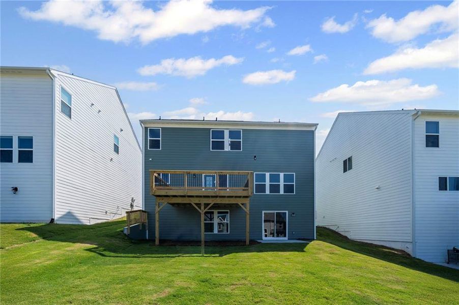 Front exterior of a new home in Twin Lakes, Braselton, GA, highlighting curb appeal (Image 25).