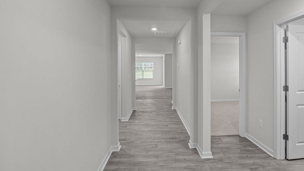 Spacious, unfurnished interior of a new home in Hunter Hill, Rocky Mount (Image 11). Spacious, unfurnished interior of a new home in Hunter Hill, Rocky Mount (Image 11).