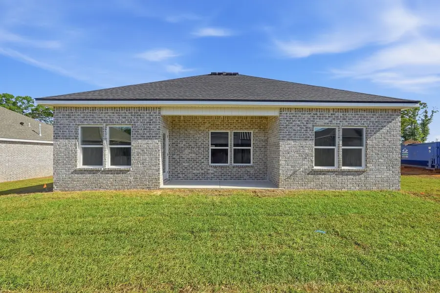 Exterior details and patio area of a home in McCarthy Estates, Defuniak Springs (Image 3). Exterior details and patio area of a home in McCarthy Estates, Defuniak Springs (Image 3).