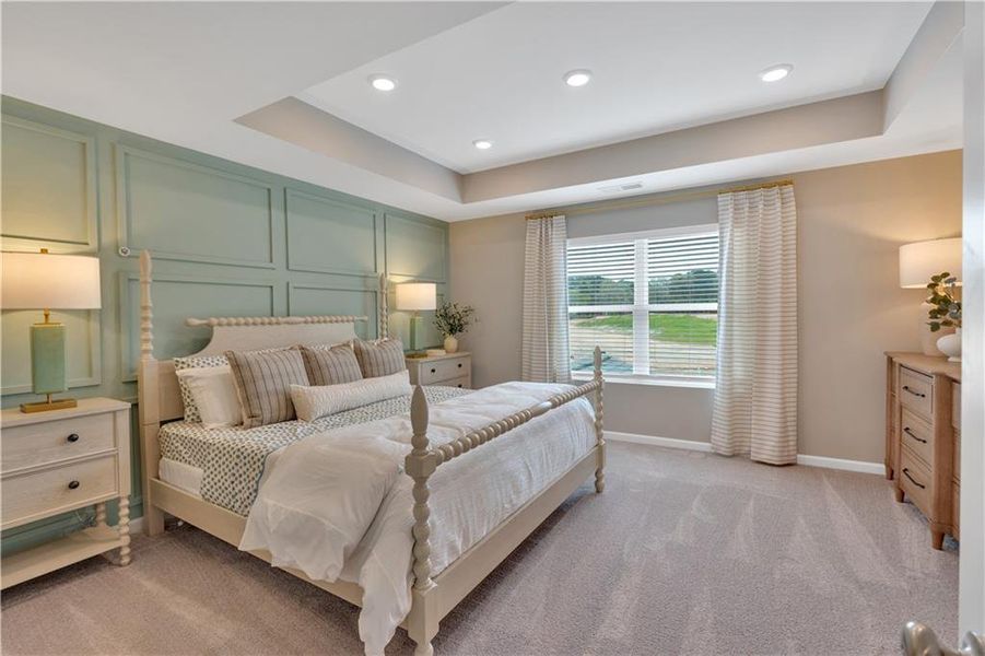 Furnished interior view inside a new home in , Rockmart (Image 10).