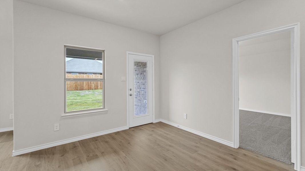 Representative unfurnished interior of a home built from the Devine by D.R. Horton in Trailstone, Caddo Mills (Image 14). Representative unfurnished interior of a home built from the Devine by D.R. Horton in Trailstone, Caddo Mills (Image 14).