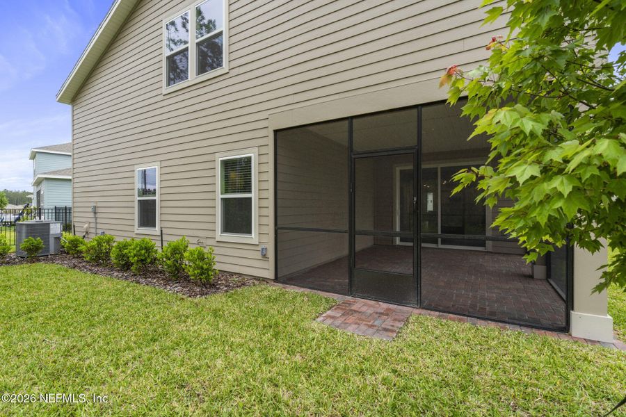 Exterior details and patio area of a home in Tributary, Yulee (Image 23). Exterior details and patio area of a home in Tributary, Yulee (Image 23).