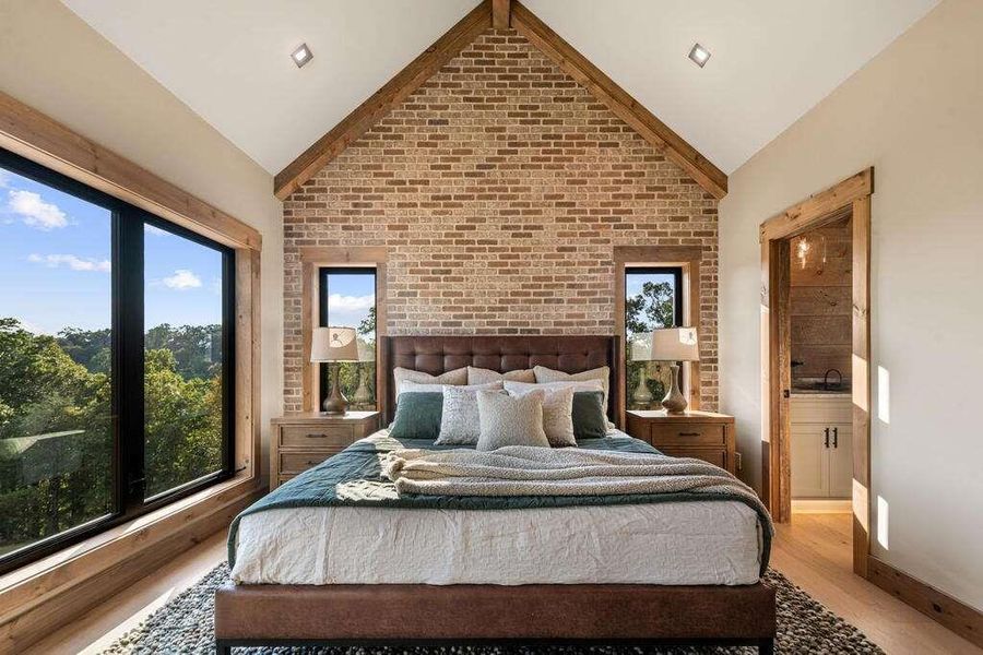 Furnished interior view inside a new home in , Blue Ridge (Image 53).