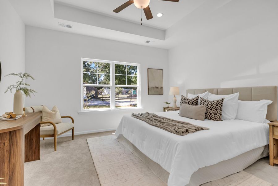 Furnished interior view inside a new home in , North Charleston (Image 17).