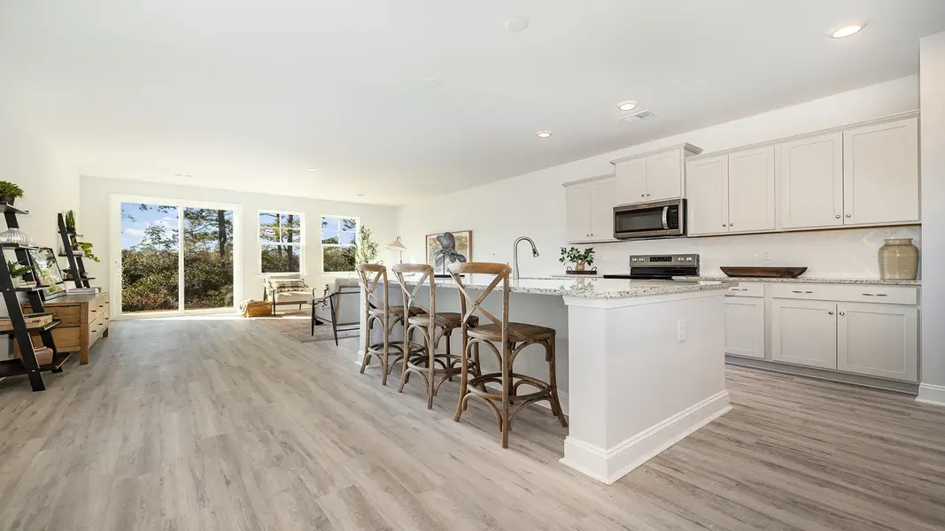 Furnished interior view inside a new home in Brunswick Plantation, Ash (Image 4).