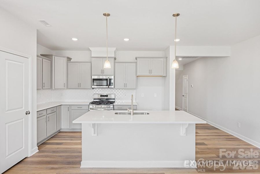 Furnished interior view inside a new home in Windgate, Mooresville (Image 10).