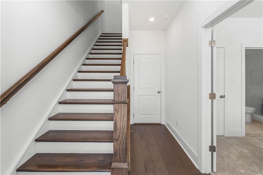 Spacious, unfurnished interior of a new home in Waterside Townhomes, Peachtree Corners (Image 20).