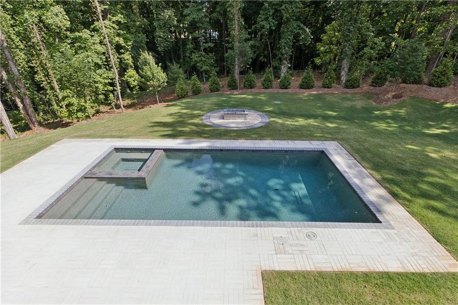 Exterior details and patio area of a home in , Sandy Springs (Image 34).