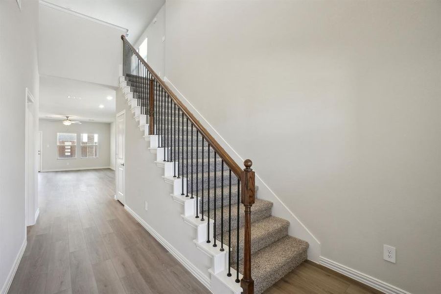 Photo is not of the actual home, but is an inspirational photo of builder’s model home and may depict options, furnishings, and/or decorator features that are not included. Photo is not of the actual home, but is an inspirational photo of builder’s model home and may depict options, furnishings, and/or decorator features that are not included.