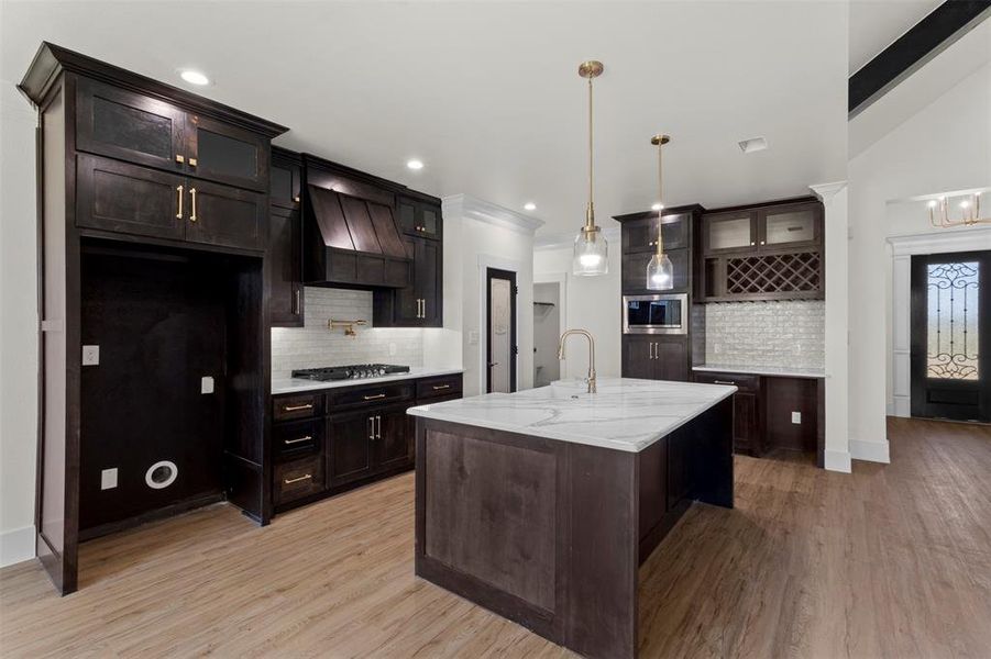 Furnished interior view inside a new home in Briar Branch Estates, Celeste (Image 5). Furnished interior view inside a new home in Briar Branch Estates, Celeste (Image 5).