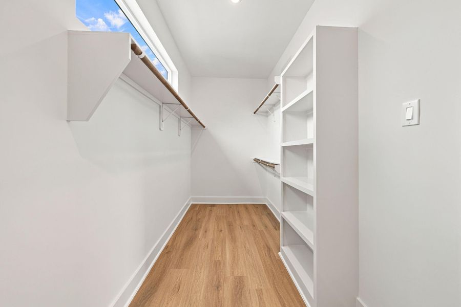 Spacious, unfurnished interior of a new home in Commons at West Tidwell, Houston (Image 20).
