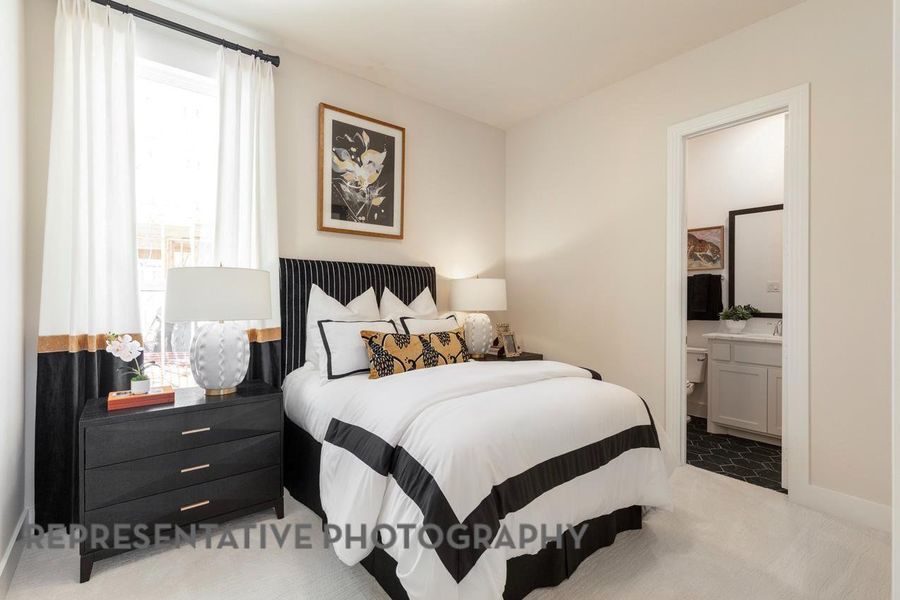 Furnished interior view inside a new home in Kresston, Montgomery (Image 13).