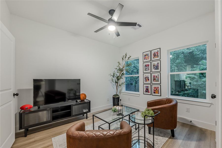 Furnished interior view inside a new home in , Houston (Image 23). Furnished interior view inside a new home in , Houston (Image 23).