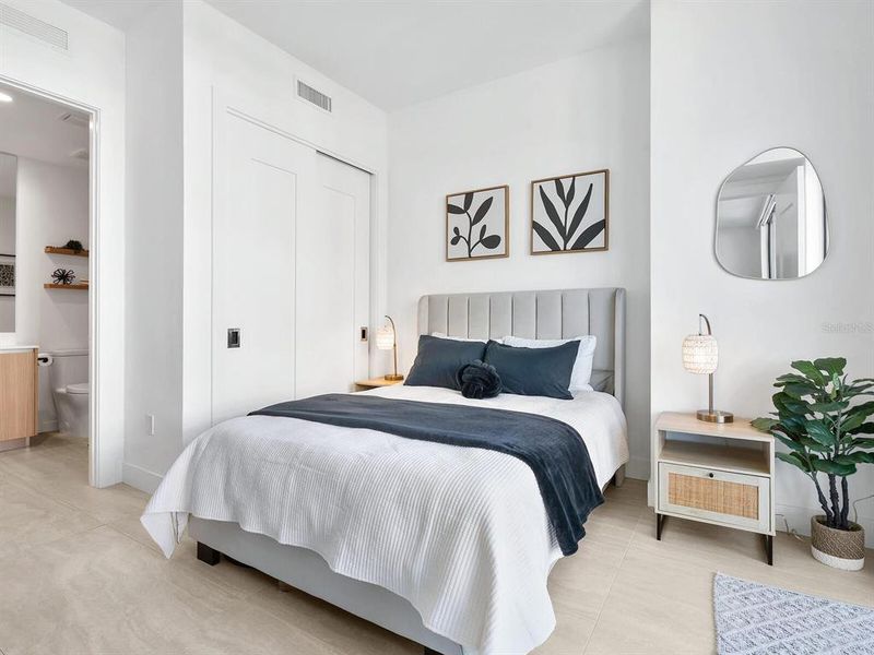 Furnished interior view inside a new home in , Sarasota (Image 44). Furnished interior view inside a new home in , Sarasota (Image 44).