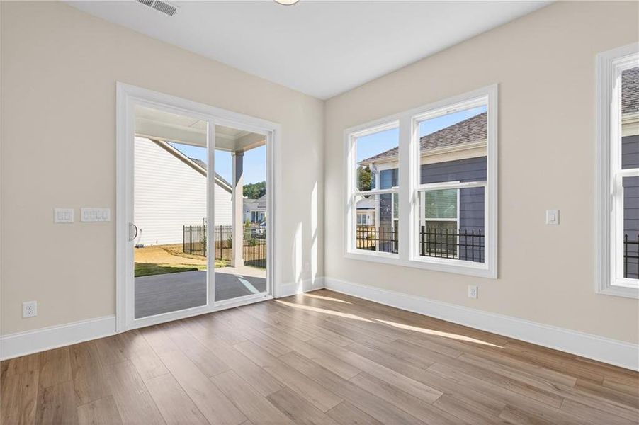 Spacious, unfurnished interior of a new home in The Reserve at Bells Ferry, Kennesaw (Image 37).