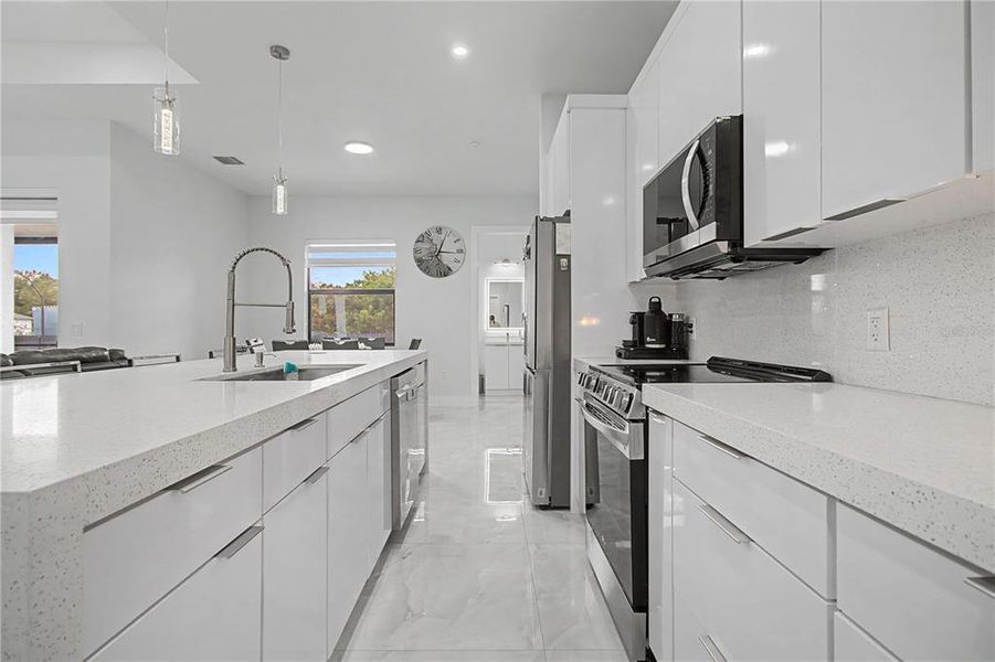 Furnished interior view inside a new home in , Lehigh Acres (Image 9).
