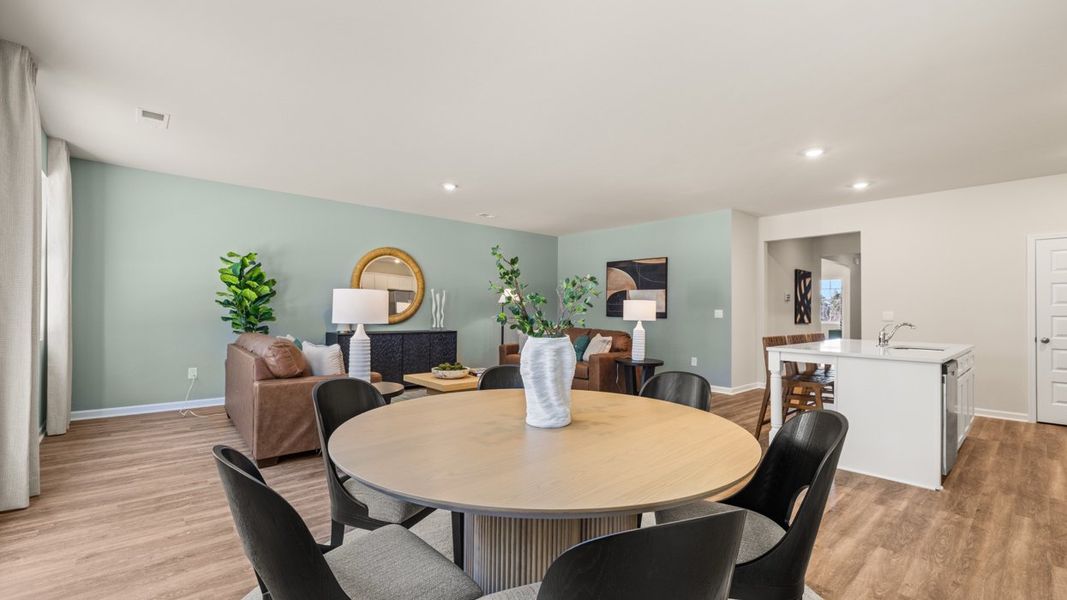 Representative furnished interior of a home built from the ARIA Express by D.R. Horton in WillowBrook, Winder (Image 15).