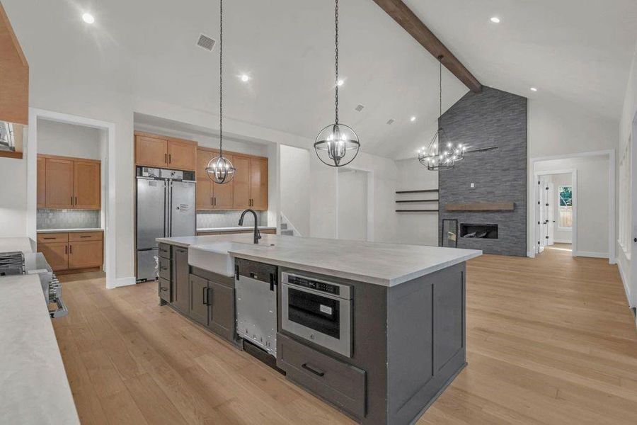 Furnished interior view inside a new home in Kresston, Montgomery (Image 12).
