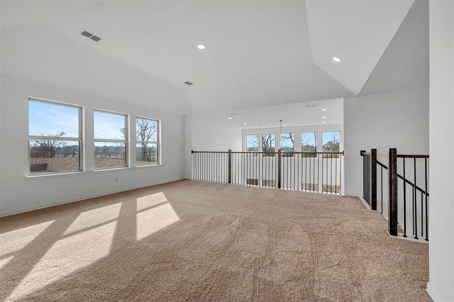 Spacious, unfurnished interior of a new home in Vintage Village, Argyle (Image 36).