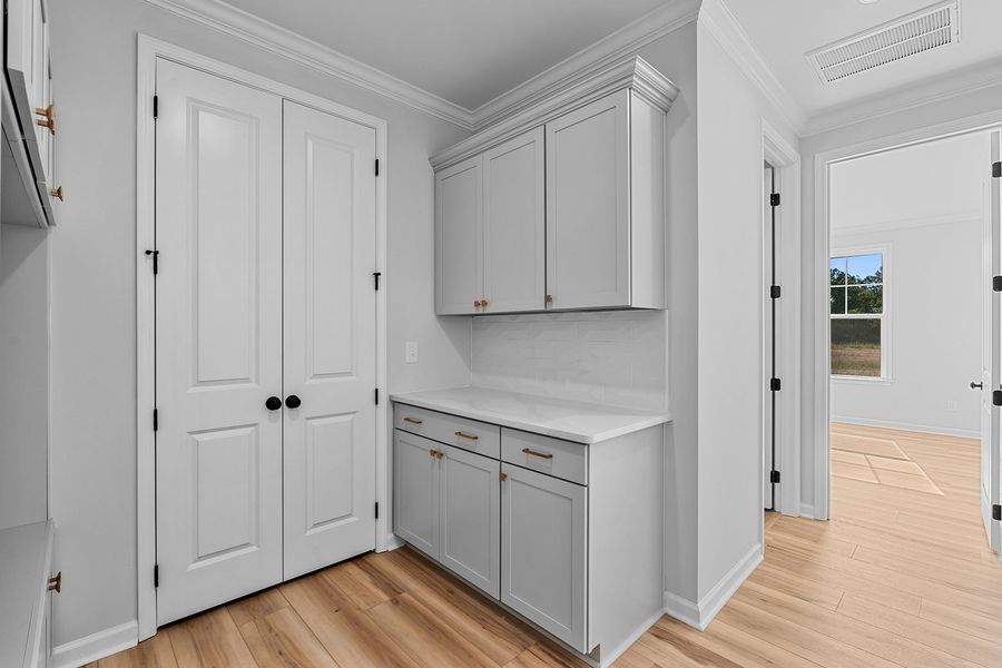 Furnished interior view inside a new home in Lilah Grove, Summerfield (Image 31). Furnished interior view inside a new home in Lilah Grove, Summerfield (Image 31).