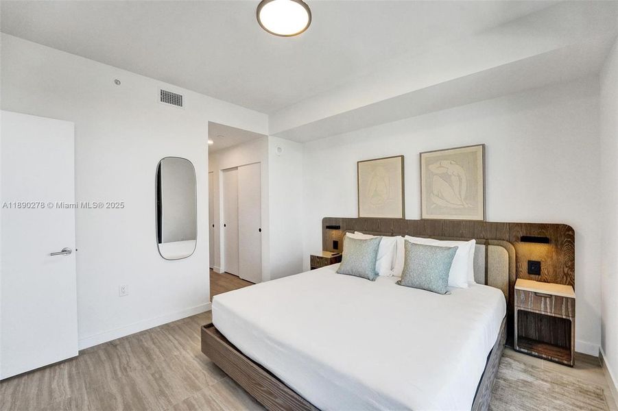 Furnished interior view inside a new home in , Miami Beach (Image 19).