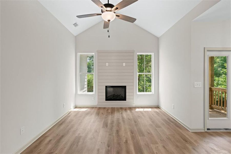 Spacious, unfurnished interior of a new home in , Tallapoosa (Image 29).