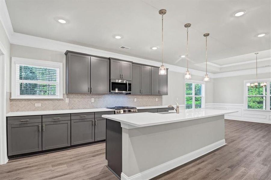 Furnished interior view inside a new home in Tuscany Hills, Douglasville (Image 6).