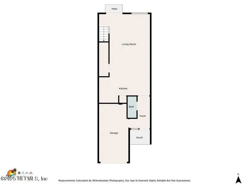 2D floor plan layout of this home in , Jacksonville, FL (Image 3).