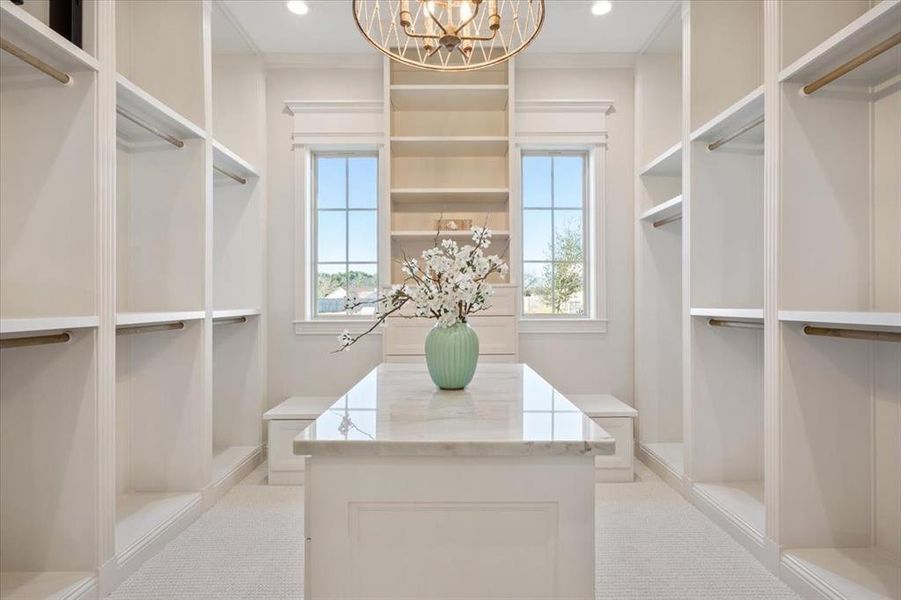 Furnished interior view inside a new home in , Robinson (Image 10).