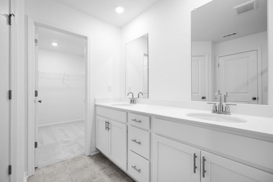 Furnished interior view inside a new home in Hampton Trace, Marietta (Image 6). Furnished interior view inside a new home in Hampton Trace, Marietta (Image 6).