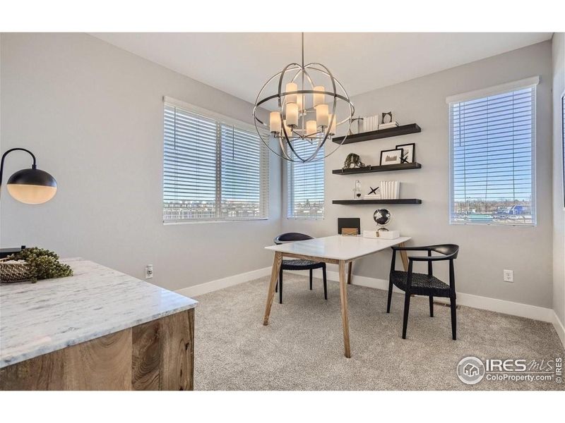 Furnished interior view inside a new home in , Aurora (Image 7). Furnished interior view inside a new home in , Aurora (Image 7).