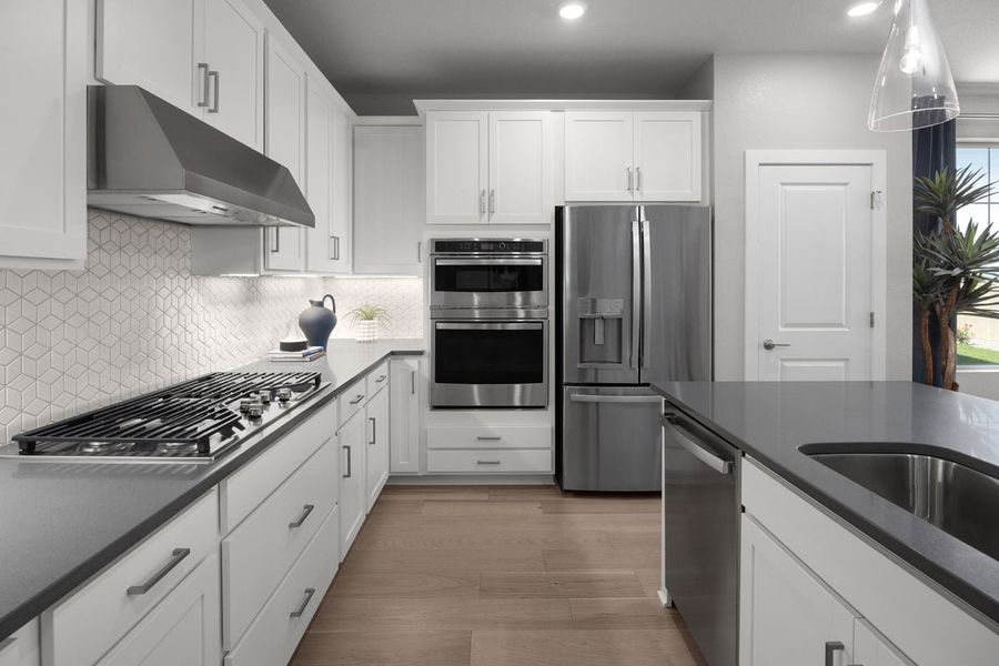 Stainless steel appliances