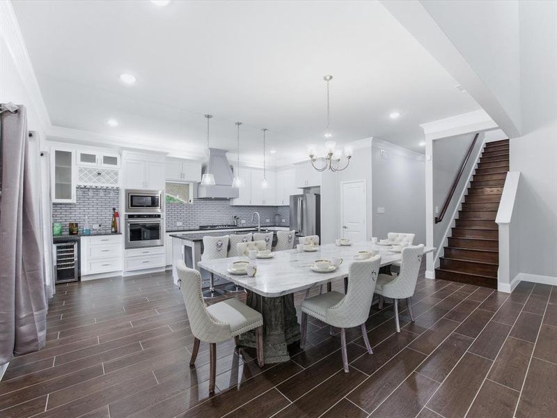 Furnished interior view inside a new home in , Edgewood (Image 7).