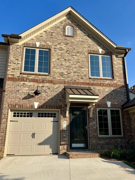 Front exterior of a new home in Trellises, High Point, NC, highlighting curb appeal (Image 22).