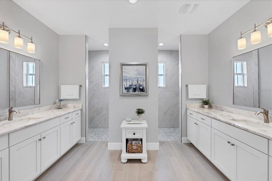 Furnished interior view inside a new home in , Placida (Image 44).